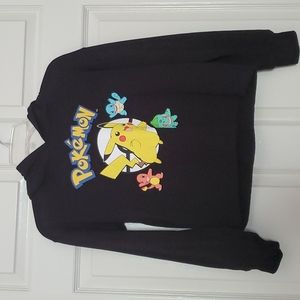 ♡ Pokemon black hoodie!  EUC